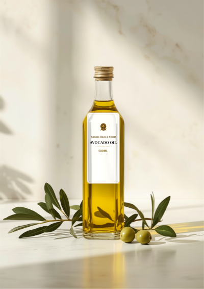 Avocado Oil branded bottle