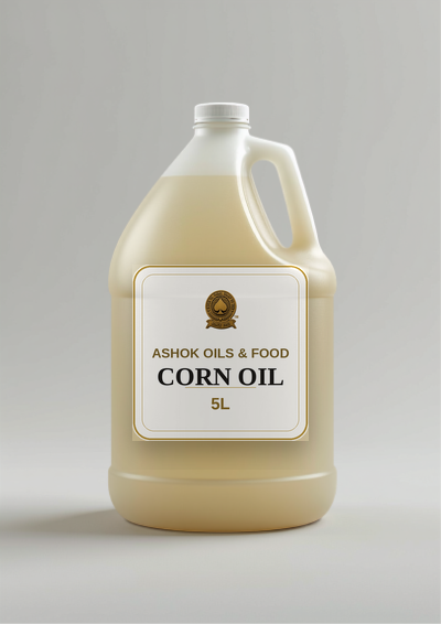 Corn Oil branded bottle