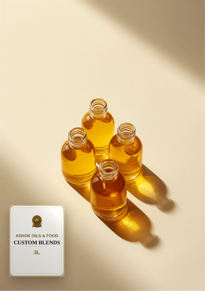 Custom Blends branded bottle
