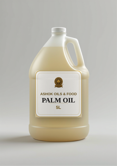 Palm Oil branded bottle