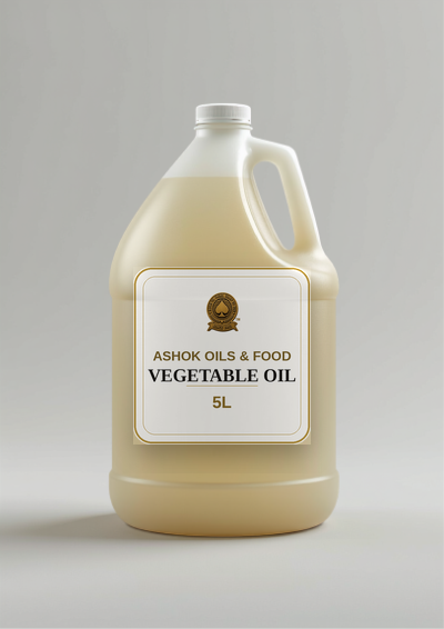 Vegetable Oil branded bottle